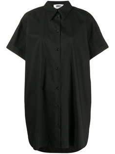 Mm6 Maison Margiela платье-рубашка оверсайз
