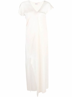 Rosetta Getty платье-комбинация с драпировкой