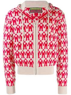 Walter Van Beirendonck Pre-Owned худи вязки интарсия с логотипом