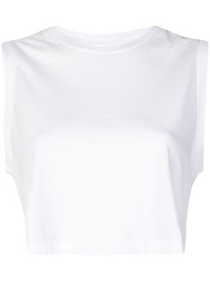 Re/Done укороченный топ без рукавов