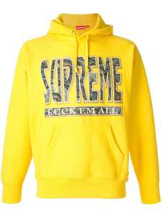 Supreme свитер с капюшоном и узором пейсли