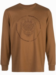 Supreme футболка с вышивкой