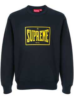 Supreme толстовка с круглым вырезом из коллекции SS19