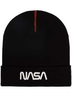 Heron Preston шапка с вышивкой NASA