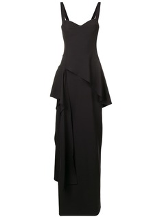 Chalayan многослойное вечернее платье без рукавов