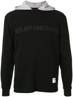 Supreme толстовка с логотипом