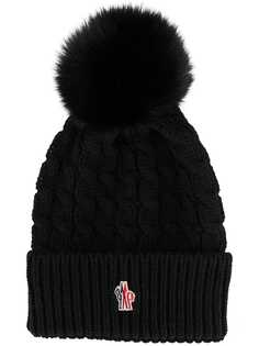 Moncler Grenoble шапка-бини с помпоном