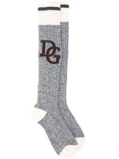 Dolce & Gabbana трикотажные носки с логотипом DG
