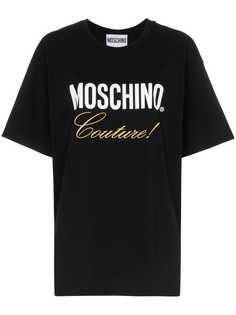 Moschino футболка с логотипом