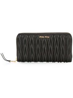 Miu Miu стеганый кошелек