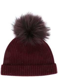 N.Peal ribbed beanie