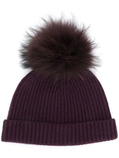 N.Peal ribbed beanie