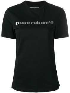Paco Rabanne футболка с логотипом