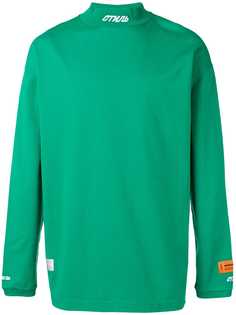 Heron Preston толстовка с высоким воротом