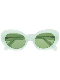 Acne Studios солнцезащитные очки в овальной оправе Mustang