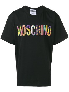 Moschino футболка с логотипом
