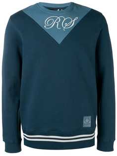 Raf Simons X Fred Perry двухцветная толстовка