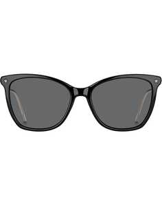 Tommy Hilfiger солнцезащитные очки в массивной оправе кошачий глаз