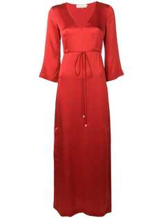 LAutre Chose приталенное платье с V-образным вырезом