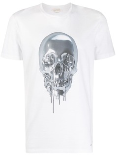 Alexander McQueen футболка с принтом Skull