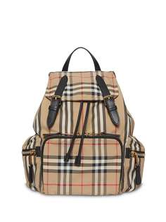 Burberry рюкзак среднего размера с полосками Icon Stripe