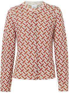 Burberry кардиган с монограммой