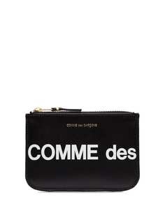 Comme Des Garçons Wallet клатч на молнии с логотипом