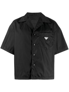 Prada куртка-рубашка с короткими рукавами
