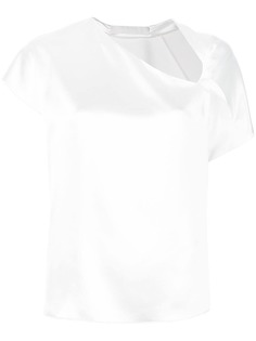 Dion Lee блузка с перекрученной деталью