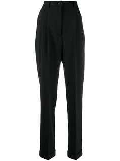 Alberta Ferretti зауженные брюки с завышенной талией