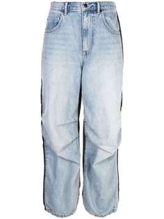 Alexander Wang комбинированные джинсы бойфренды