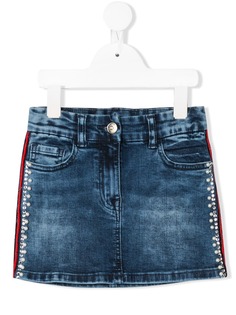 Monnalisa короткая джинсовая юбка