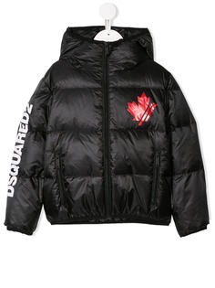 Dsquared2 Kids пуховик с логотипом