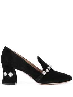 Miu Miu декорированные туфли