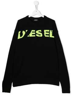 Diesel Kids свитер с логотипом
