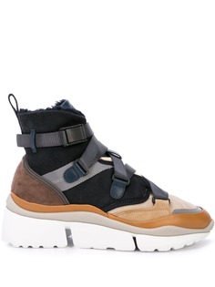 Chloé высокие кроссовки Sonnie