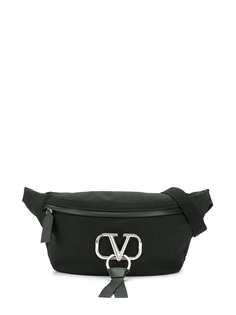 Valentino поясная сумка Valentino Garavani с логотипом VRing