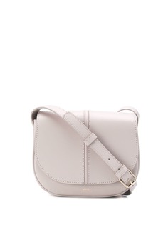 A.P.C. stitched panel cross body bag