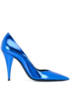 Saint Laurent metallic Kiki pumps