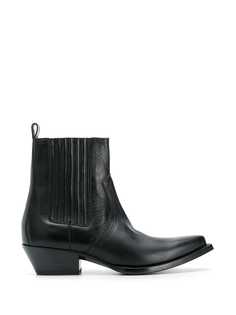 Saint Laurent ковбойские ботинки Lukas