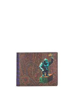 Etro бумажник с принтом пейсли