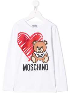 Moschino Kids футболка Toy Bear