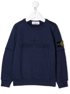 Stone Island Junior джемпер с логотипом