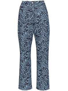 Miaou swirl print jeans