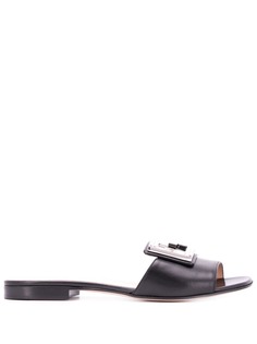 Gucci embellished G flat sandals