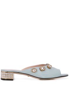 Gucci мюли с кристаллами