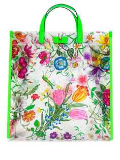 Gucci сумка-тоут с принтом Flora