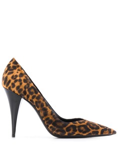 Saint Laurent leopard print 100 pumps