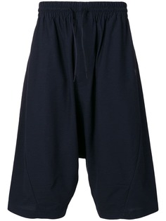 Y-3 шорты в стиле "casual" с заниженным шаговым швом