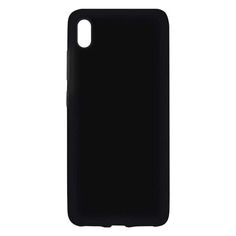 Чехол (клип-кейс) BoraSco, для Xiaomi Redmi 7A, черный (матовый) [37323] Noname